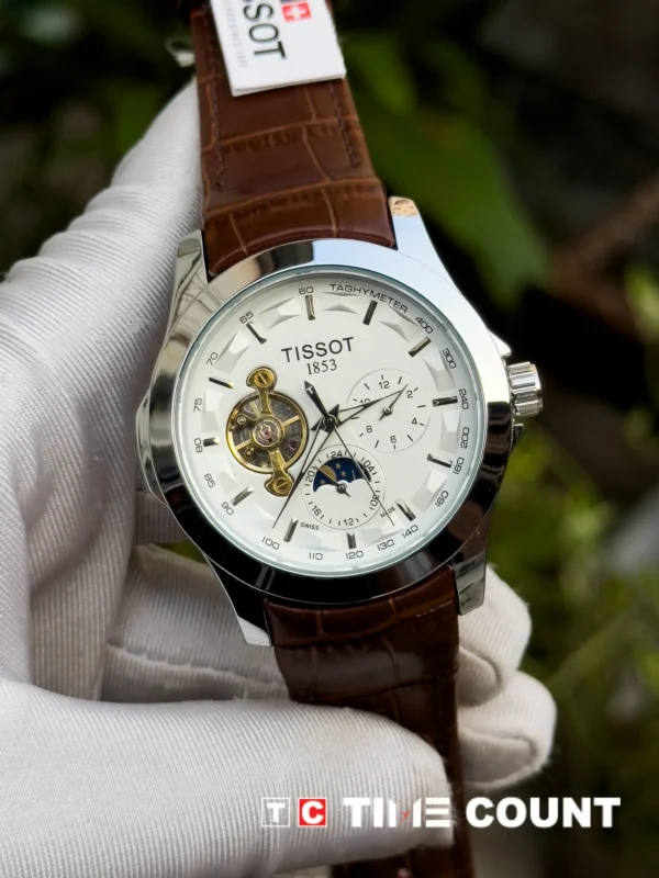 Tissot Automatic Watch With Moonphase Active