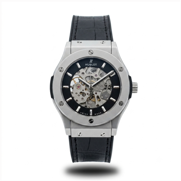 Hublot Skeleton Classic Fusion Automatic Black