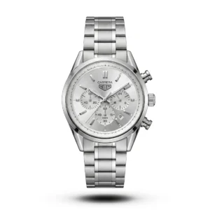 TAG Heuer Carrera Chronograph Heritage silver dial Watch
